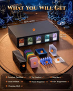 MoKo Trading Card Storage Box for MTG, 3900+Capacity, Top Loaders Organizer Case - Image 3