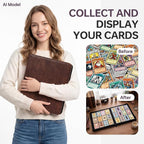 Card Binder 12 Pocket, Premium 720 Double Sided Pocket Collection Binder - Image 7