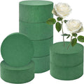 8 Pcs Round Floral Foam, Florist Plant Foam Block by OJYUDD