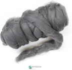 Colored Natural Wool roving, 8 OZ. Best Wool - Image 2