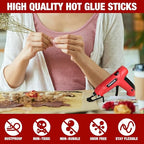 Arrow Mini Hot Glue Sticks, 200 Pack Clear Glue Gun Sticks, Craft General - Image 6