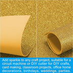 PATIKIL 30Sheets Yellow EVA Glitter Foam Sheet 11.8 x 7.9 Inch 2mm Thick - Image 5