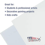 U.S. Art Supply 5 X 7 Inch Art Canvas Board Panels 96 Pack - Image 6