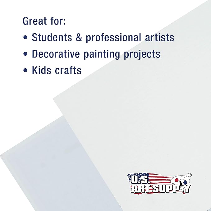 U.S. Art Supply 5 X 7 Inch Art Canvas Board Panels 96 Pack - Image 6