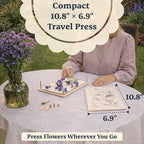 Berstuk Wooden Flower Press for Adults and Teens - Image 2
