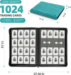 Card Binder 16 Pocket, Premium 1024 Double Sided Pocket Collection Binder - Image 3