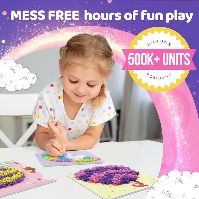 jackinthebox Poke Poke Art – Magical Theme, Mess-Free Fabric Art and Craft - Image 2