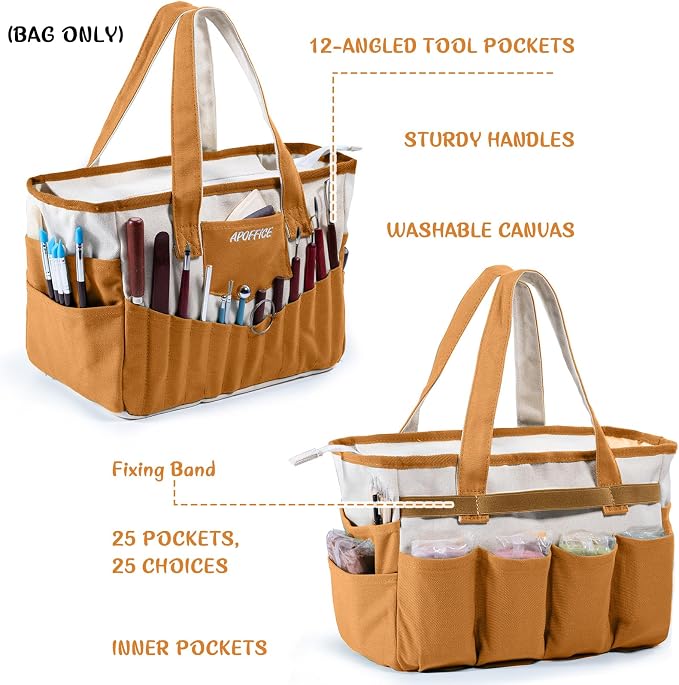 APOFFICE Pottery Tools Bag - Image 3