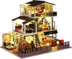 Spilay DIY Miniature House Kit for Adults, Miniature Dollhouse Kit | by SpilayDIYDollhouseMiniature