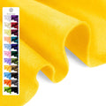 Gold Yellow Soft Felt Fabric Sheet 36" x 36", 1.6mm Thick, Premium Craft Felt by Grainear