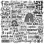 PRSTINCOL Positive Affirmation Stickers, Planners and Water Bottles - Image 2