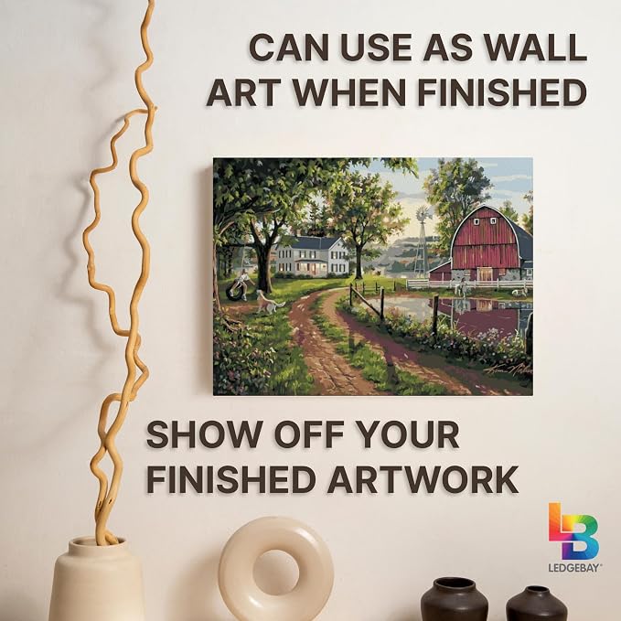 Ledgebay DIY Paint by Numbers Kit - Image 9