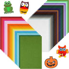 Ainiv 40pcs 8×12 inches Coloured Felt Fabric Sheets, Fabrics DIY Craftwork by Ainiv
