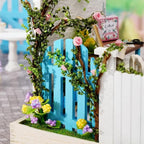 CUTEROOM DIY Doll House Miniature Furniture Wooden House Kit - Image 7