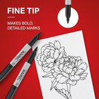 Sharpie Permanent Markers, Fine Tip, Fade Resistant - Image 6