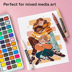 ARTISTRO 12 Skin Tone Paint Pens - Image 8