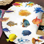 50PCS Clear Tropical Marine Life Ocean Stickers PET Fish Aesthetic Sticker - Image 5