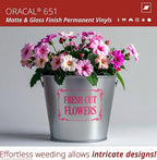 ORACAL 651 Matte Pink Vinyl Durable Roll Easy to Weed Permanent Adhesive Craft - Image 3