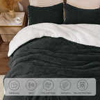 BEDELITE Fluffy King Size Comforter Set - Image 6