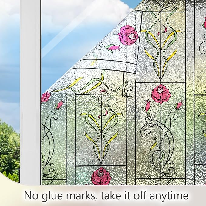 KESPEN WINDOW FILMS Window Privacy Film Stained Glass Frosted Glass Films - Image 8