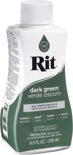 Rit Liquid Fabric Dye, Dark Green, 8 Fl Oz - Image 9