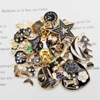 30pcs Mixed Enamel Charms Pendants - Image 3