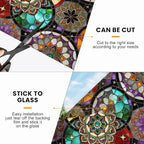 Stained Glass Window Privacy Film Static Cling - Image 6