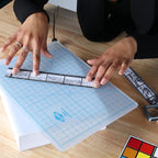 ALVIN TM Translucent Cutting Mat 8.5 x 12 inch | 3mm Layer - Image 4