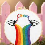 Crafmanoe Hand Embroidery Kits for Beginners Adults, LGBT Embroidery Starter Kit - Image 7