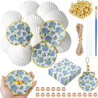 Gilprop 12 Pcs Large Scallop Shells by Gilprop