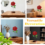 Glass Flowers, Stained Glass Rose - Image 5