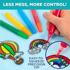 Horizon Group USA 10-Pack Suncatcher Art Pens – 10 Colors, 10ML Each – Kids’ - Image 4