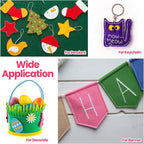 Reginary 120 Pcs 8 x 12 Inch & 8 x 35 Inch Felt Sheets Bulk - Image 2