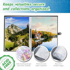 1000 Pcs Puzzle Storage Portfolio Folder - Image 4