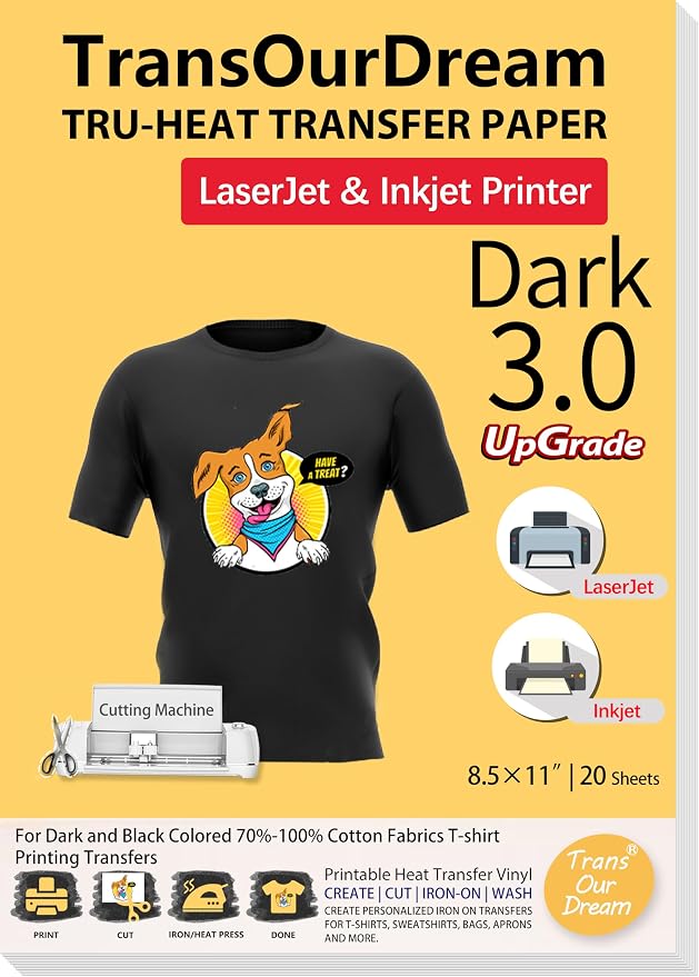 TransOurDream Tru-Heat Transfer Paper by TransOurDream