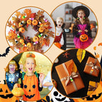 Augshy 64Pcs Resin Candy Corn Charms Glow in The Dark Halloween Pendant | Mini - Image 7