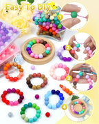 160PCS FIVEIZERO Silicone Beads - Image 4