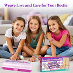 TingingYuli Friendship Bracelet Making Kit, 3-Layer Storage Box, Gift 6-12 | - Image 6