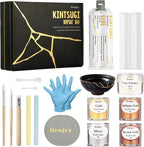 iienjoy Kintsugi Repair Kit, 4 Colors Food Safe Kintsugi Kit Repairs Broken by iienjoy
