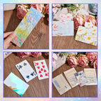Clabby 36 Sheets Holographic Sticker Paper A4 Vinyl Holographic Laminate Sheets - Image 5