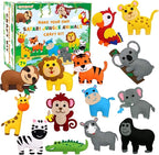 CiyvoLyeen Kids Sewing Kit Crafts – DIY Safari Jungle Animals Felt Plush by CiyvoLyeen