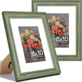 Vittanly 8x10 Picture Frames Set of 2, Ornate Vintage Photo Frame by Vittanly