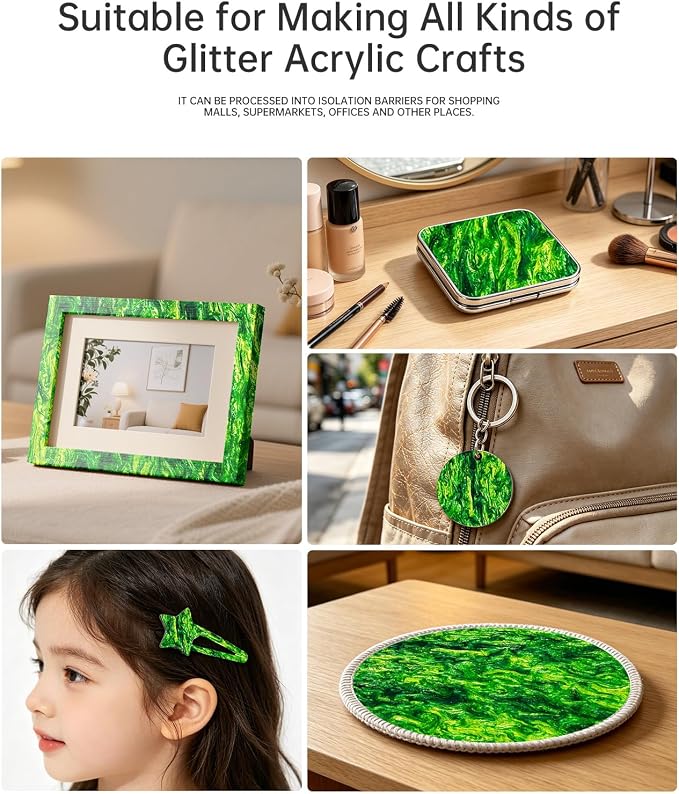 Acrylic Sheets Pearlescent Glitter Acrylic Sheet 1/8 Thickness Acrylic Sheets - Image 6