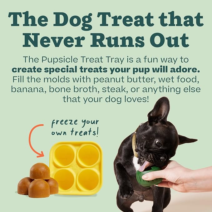 WOOF Pupsicle Treat Tray Mold, Large 25-75lbs, Silicone Molds - Image 4