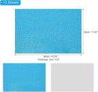 PATIKIL Light Blue Shiny EVA Glitter Foam Sheet 16x12 Inch 2mm Thick - Image 2