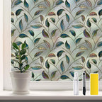DKTIE Window Privacy Film Frosted Glass Static Cling UV Sun Blocking Heat by Dktie