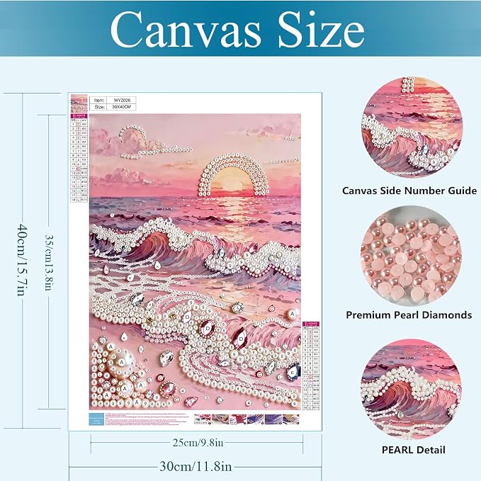 Gemozaic Beach Pearl Diamond Painting Kits - Image 2