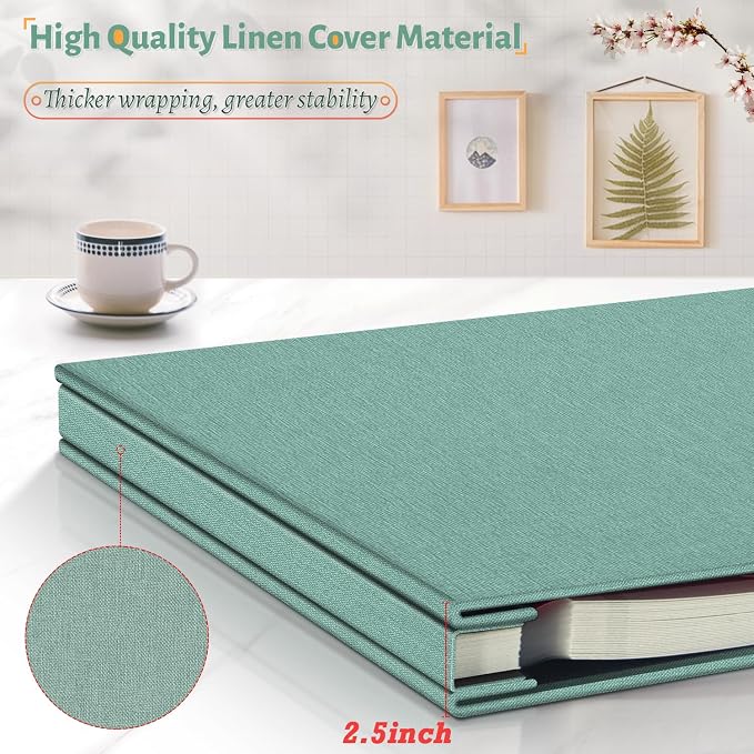 Artfeel Photo Album Self Adhesive Scrapbook, 120 Pages Large Photo Book - Image 5