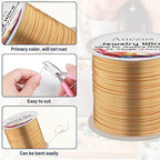 22 Gauge Jewelry Wire, Anezus Craft Wire Tarnish Resistant Copper Beading Wire - Image 3