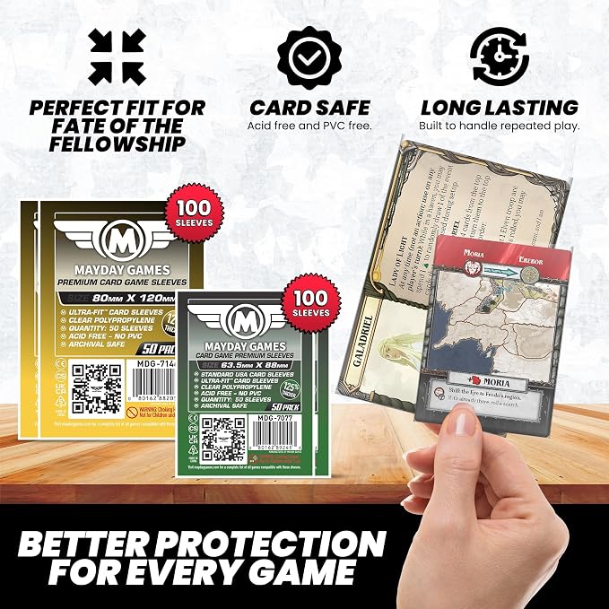 MayDay Game's Fate of the Fellowship Premium Compatible Card Sleeve Bundle - Image 6